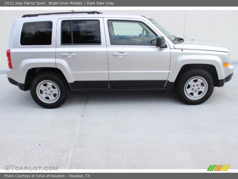 Bright Silver Metallic / Dark Slate Gray 2012 Jeep Patriot Sport