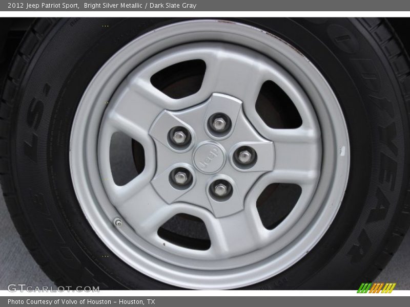 Bright Silver Metallic / Dark Slate Gray 2012 Jeep Patriot Sport