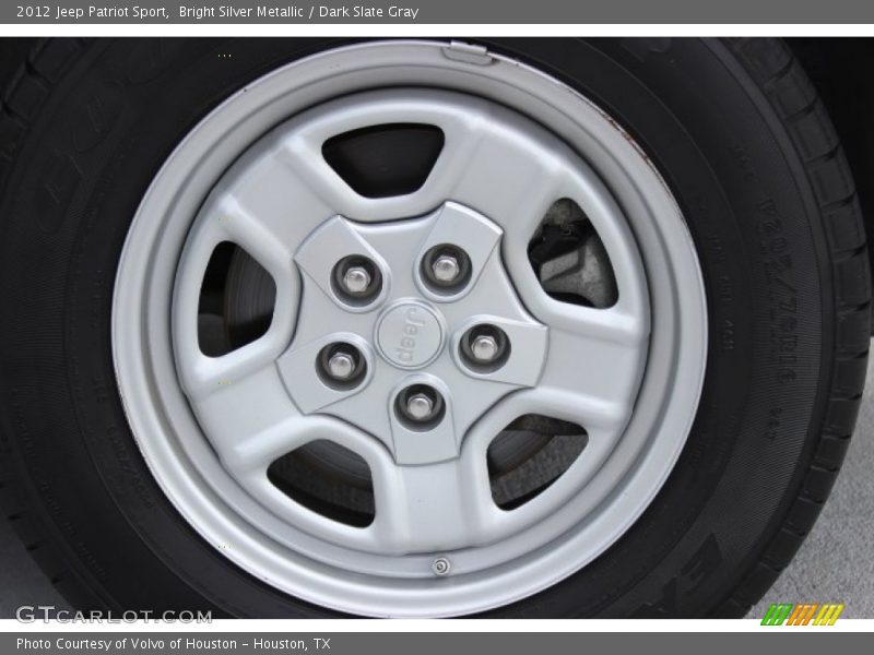 Bright Silver Metallic / Dark Slate Gray 2012 Jeep Patriot Sport
