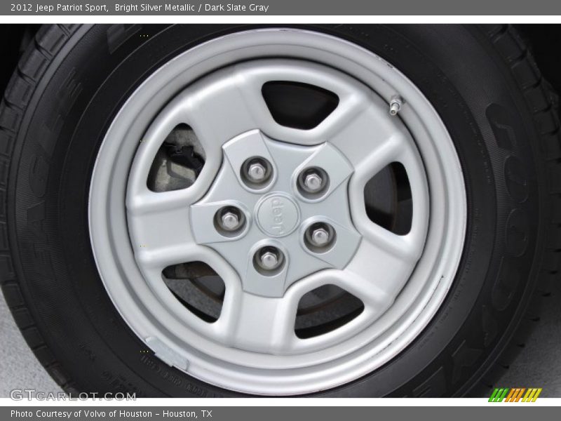 Bright Silver Metallic / Dark Slate Gray 2012 Jeep Patriot Sport