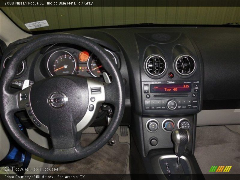 Indigo Blue Metallic / Gray 2008 Nissan Rogue SL