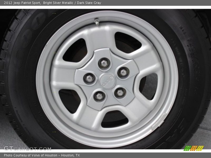 Bright Silver Metallic / Dark Slate Gray 2012 Jeep Patriot Sport