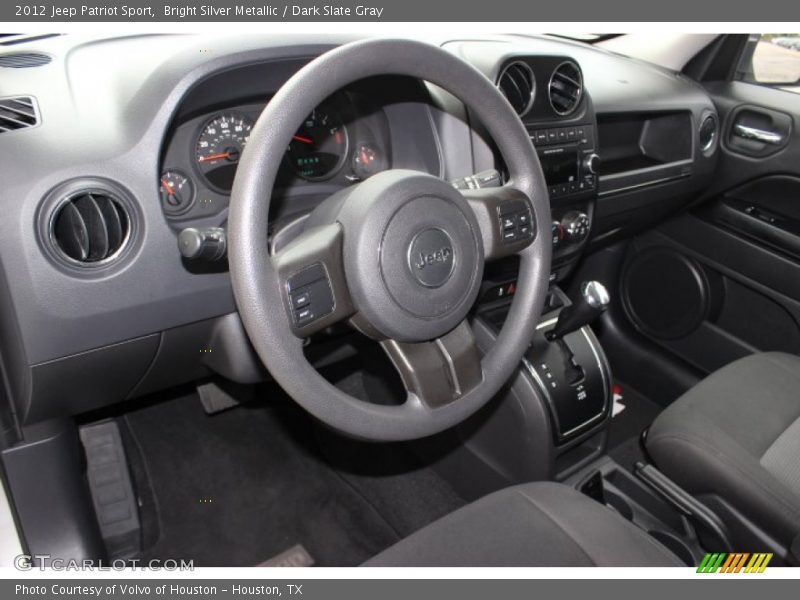 Bright Silver Metallic / Dark Slate Gray 2012 Jeep Patriot Sport