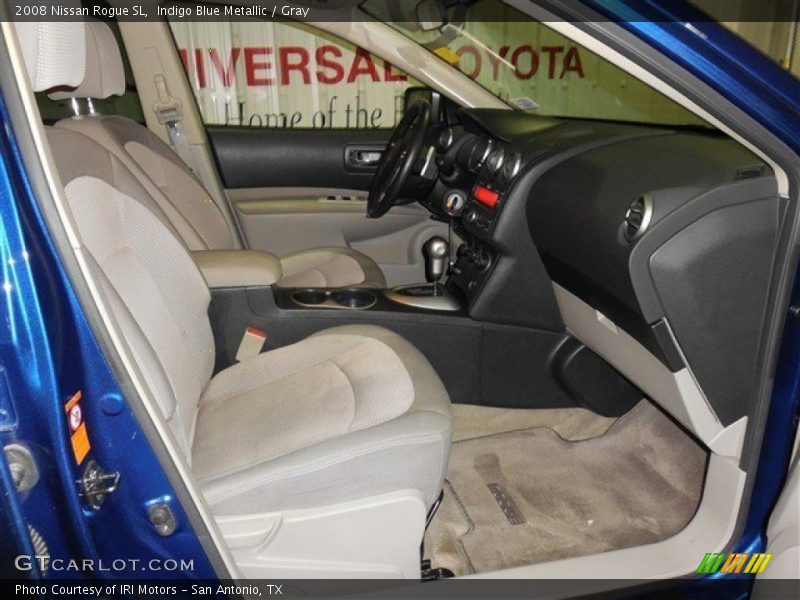 Indigo Blue Metallic / Gray 2008 Nissan Rogue SL