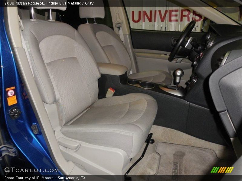 Indigo Blue Metallic / Gray 2008 Nissan Rogue SL
