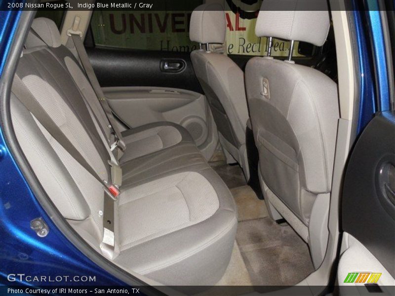 Indigo Blue Metallic / Gray 2008 Nissan Rogue SL