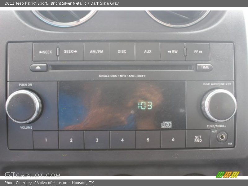 Bright Silver Metallic / Dark Slate Gray 2012 Jeep Patriot Sport