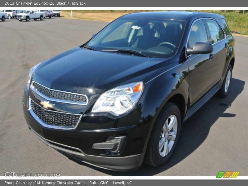 Black / Jet Black 2013 Chevrolet Equinox LS