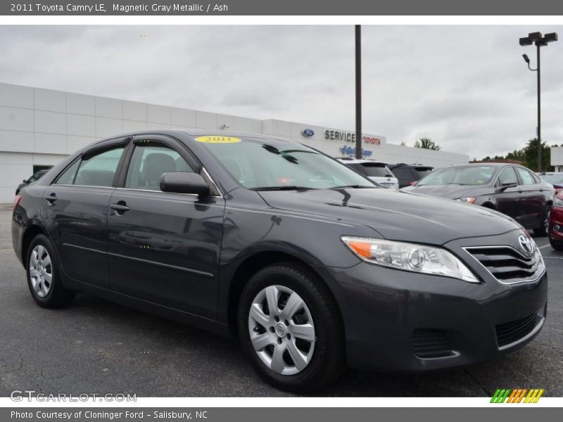 Magnetic Gray Metallic / Ash 2011 Toyota Camry LE