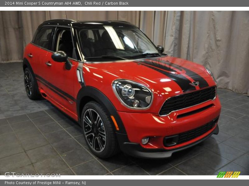 Chili Red / Carbon Black 2014 Mini Cooper S Countryman All4 AWD