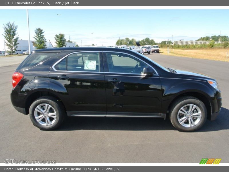 Black / Jet Black 2013 Chevrolet Equinox LS