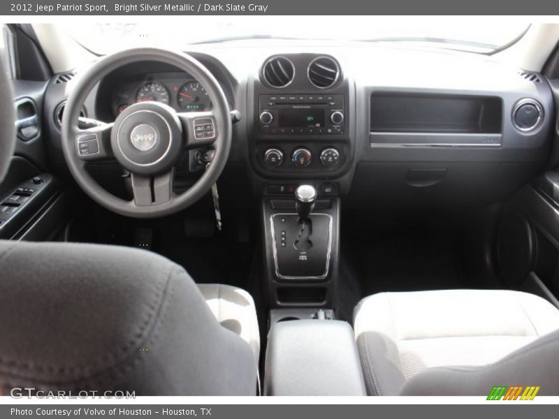 Bright Silver Metallic / Dark Slate Gray 2012 Jeep Patriot Sport