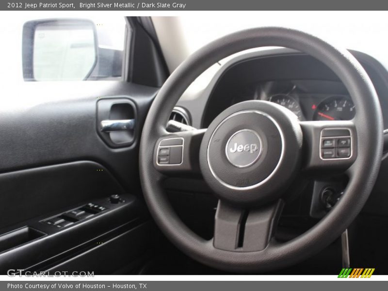 Bright Silver Metallic / Dark Slate Gray 2012 Jeep Patriot Sport