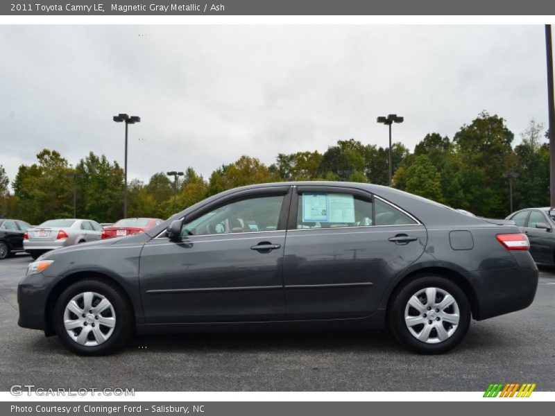 Magnetic Gray Metallic / Ash 2011 Toyota Camry LE