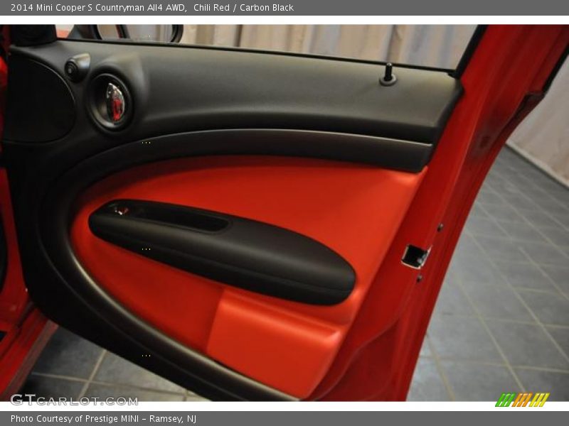 Chili Red / Carbon Black 2014 Mini Cooper S Countryman All4 AWD