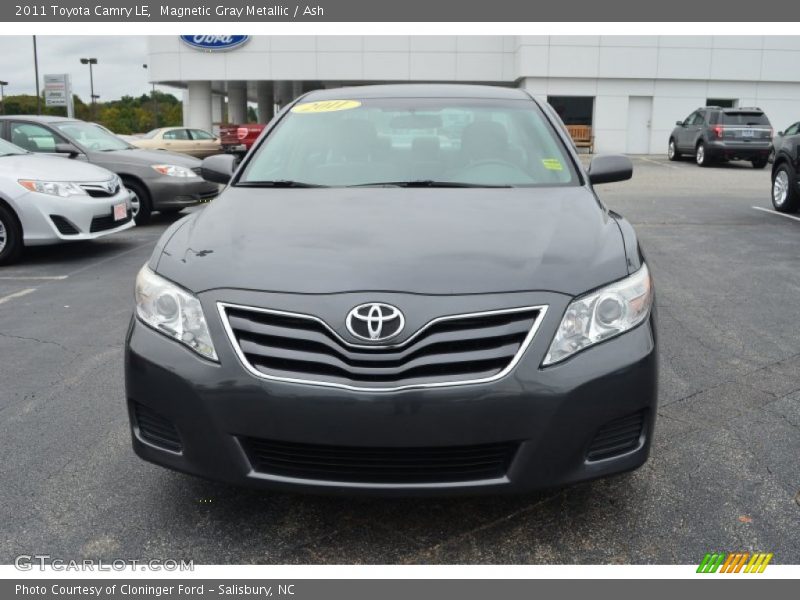 Magnetic Gray Metallic / Ash 2011 Toyota Camry LE