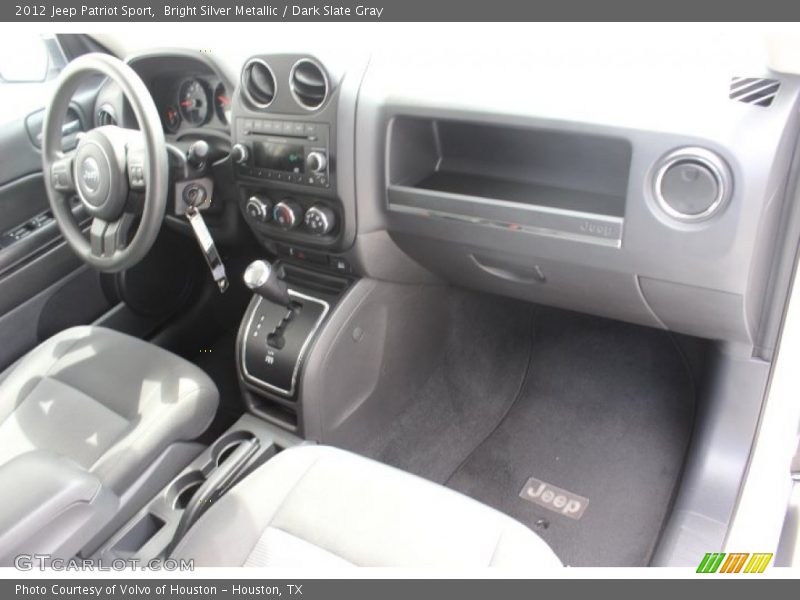 Bright Silver Metallic / Dark Slate Gray 2012 Jeep Patriot Sport