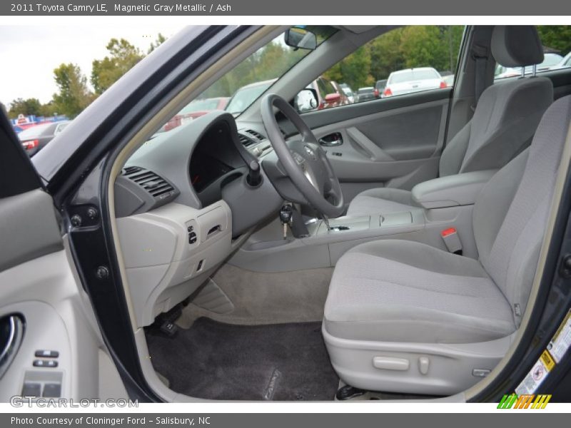 Magnetic Gray Metallic / Ash 2011 Toyota Camry LE