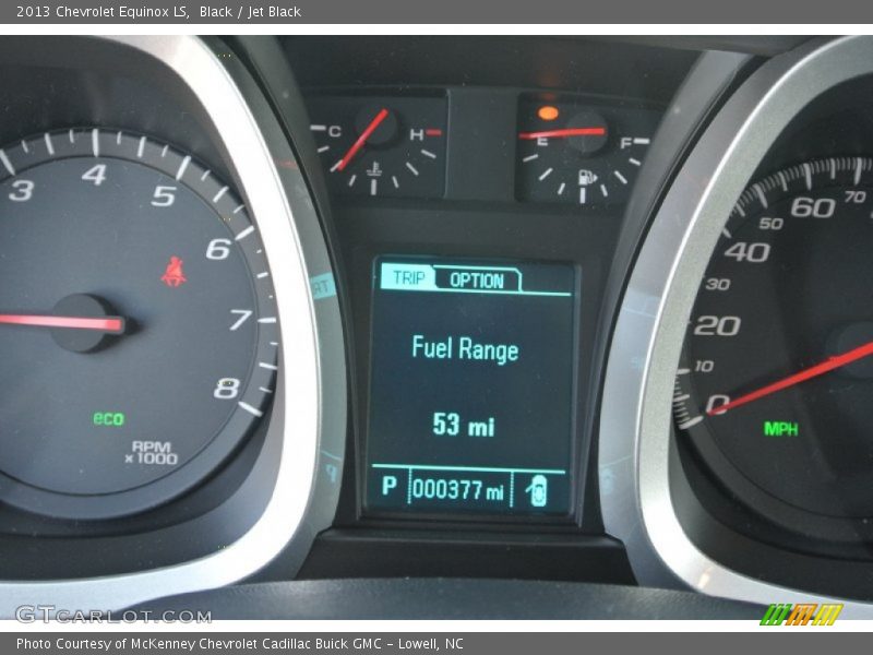 Black / Jet Black 2013 Chevrolet Equinox LS