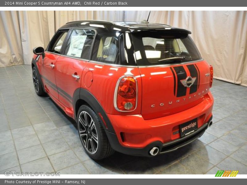 Chili Red / Carbon Black 2014 Mini Cooper S Countryman All4 AWD