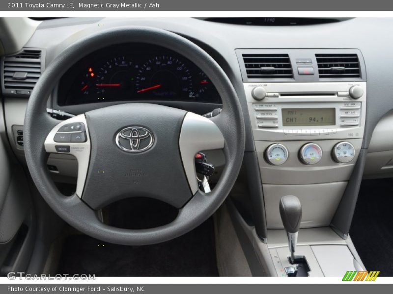 Magnetic Gray Metallic / Ash 2011 Toyota Camry LE
