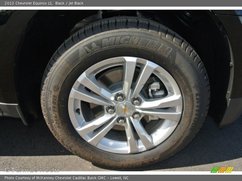 Black / Jet Black 2013 Chevrolet Equinox LS