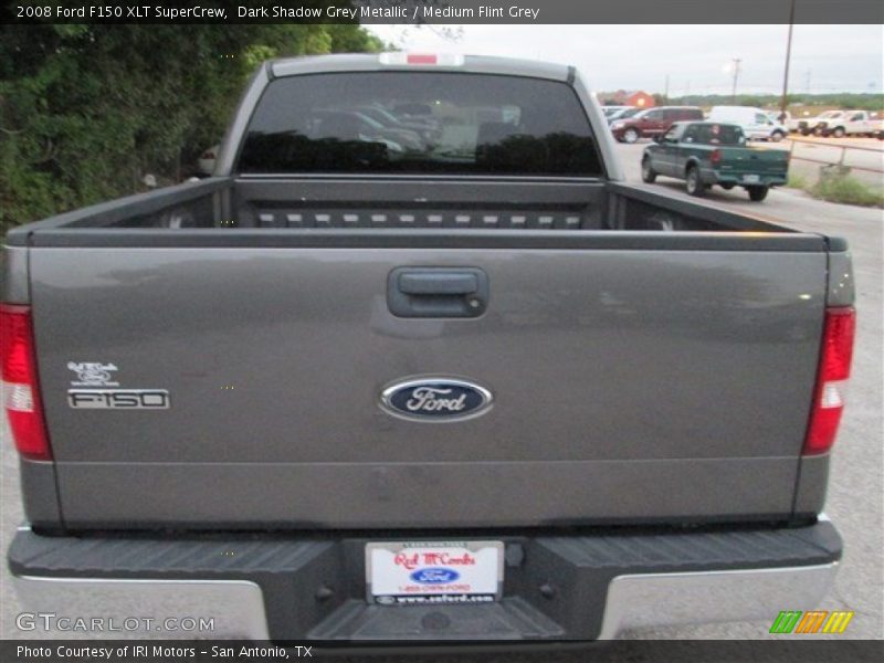 Dark Shadow Grey Metallic / Medium Flint Grey 2008 Ford F150 XLT SuperCrew