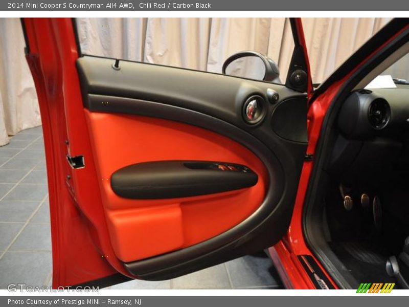 Chili Red / Carbon Black 2014 Mini Cooper S Countryman All4 AWD