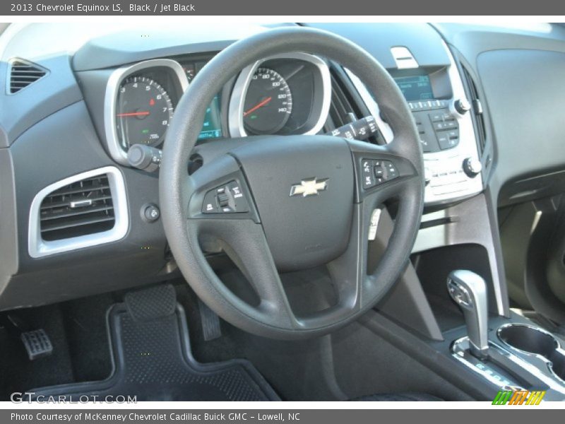 Black / Jet Black 2013 Chevrolet Equinox LS