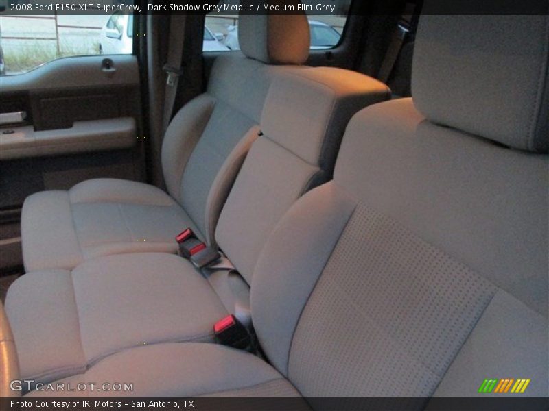 Dark Shadow Grey Metallic / Medium Flint Grey 2008 Ford F150 XLT SuperCrew