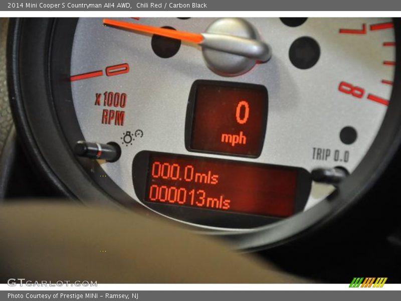 Chili Red / Carbon Black 2014 Mini Cooper S Countryman All4 AWD