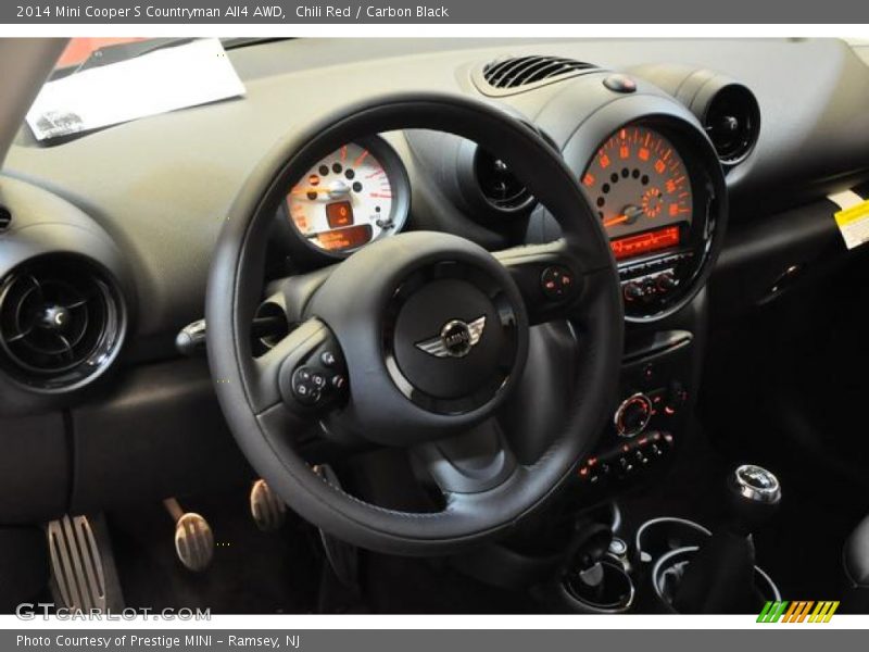 Chili Red / Carbon Black 2014 Mini Cooper S Countryman All4 AWD