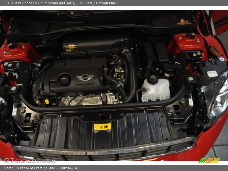Chili Red / Carbon Black 2014 Mini Cooper S Countryman All4 AWD
