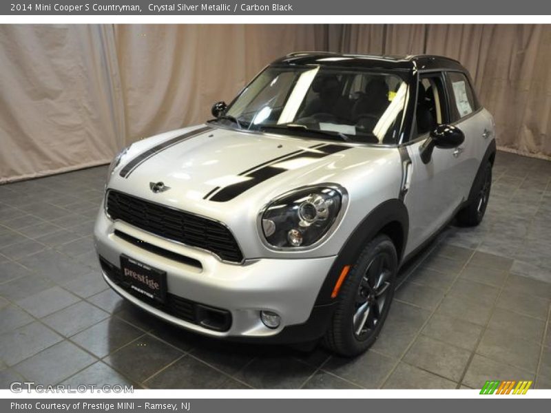 Crystal Silver Metallic / Carbon Black 2014 Mini Cooper S Countryman