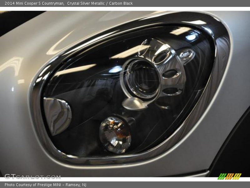 Crystal Silver Metallic / Carbon Black 2014 Mini Cooper S Countryman