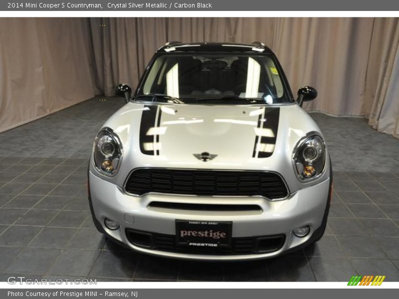 Crystal Silver Metallic / Carbon Black 2014 Mini Cooper S Countryman