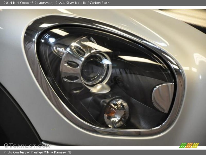 Crystal Silver Metallic / Carbon Black 2014 Mini Cooper S Countryman