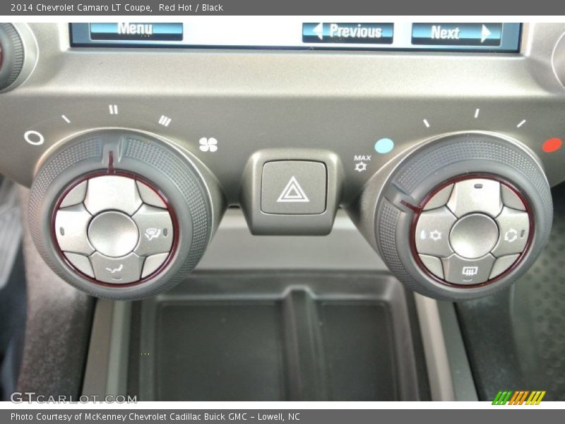 Red Hot / Black 2014 Chevrolet Camaro LT Coupe
