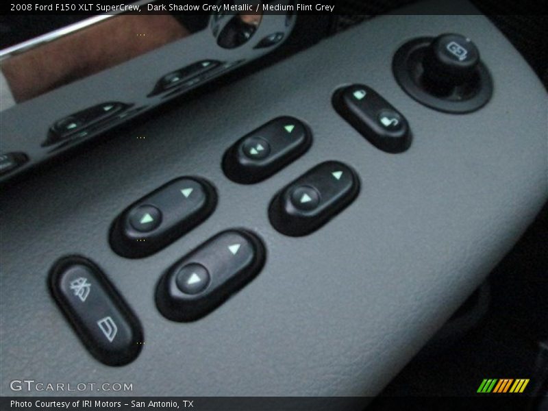 Dark Shadow Grey Metallic / Medium Flint Grey 2008 Ford F150 XLT SuperCrew
