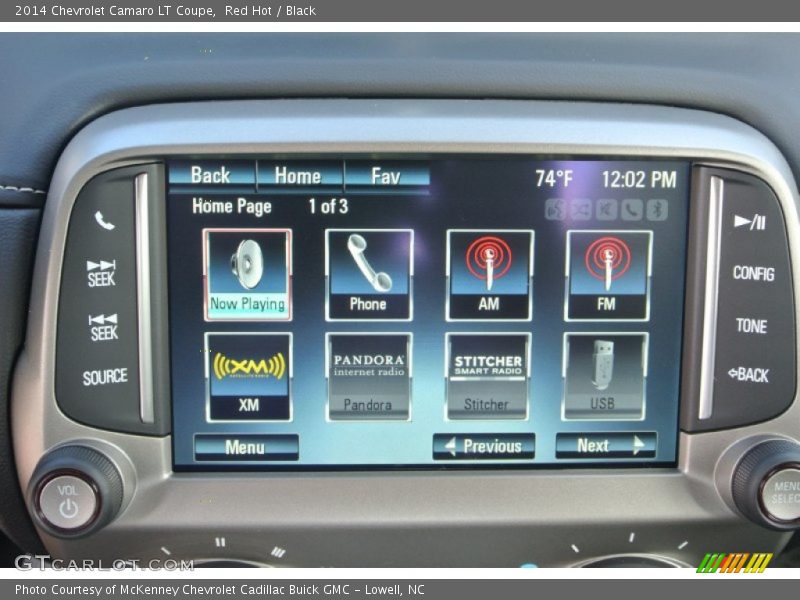 Red Hot / Black 2014 Chevrolet Camaro LT Coupe
