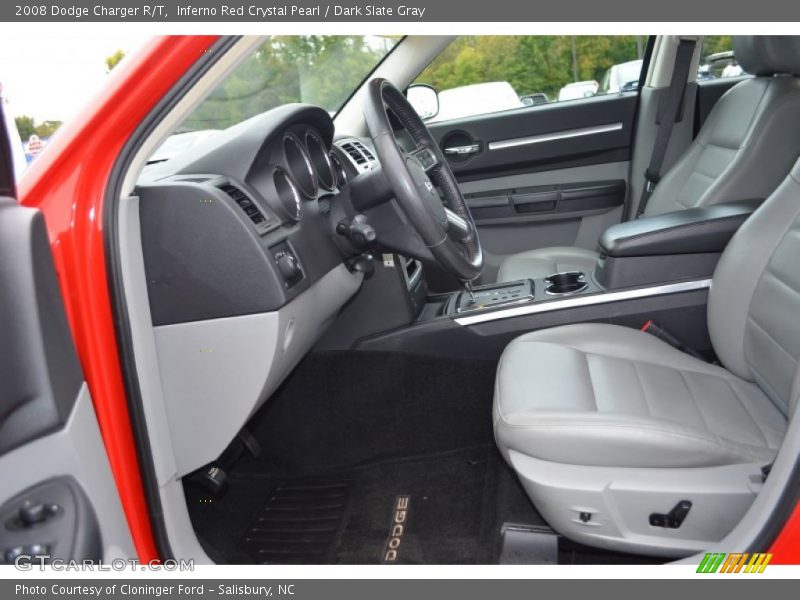 Inferno Red Crystal Pearl / Dark Slate Gray 2008 Dodge Charger R/T