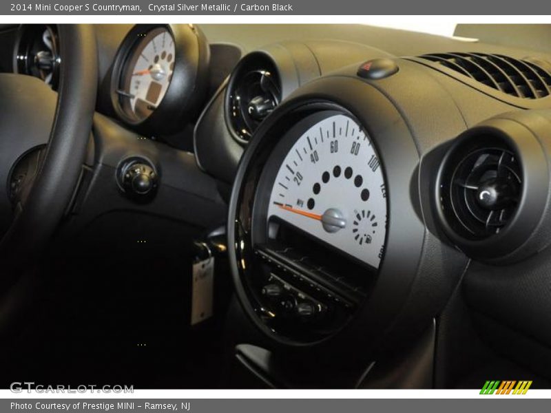 Crystal Silver Metallic / Carbon Black 2014 Mini Cooper S Countryman