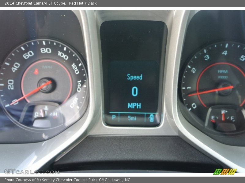 Red Hot / Black 2014 Chevrolet Camaro LT Coupe