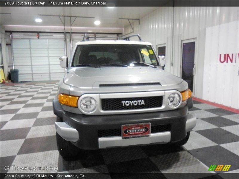 Titanium Metallic / Dark Charcoal 2009 Toyota FJ Cruiser