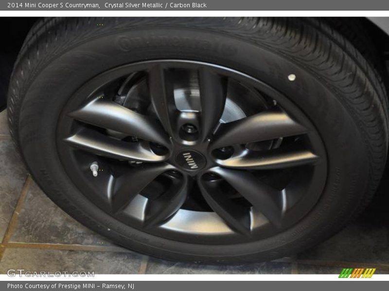 Crystal Silver Metallic / Carbon Black 2014 Mini Cooper S Countryman