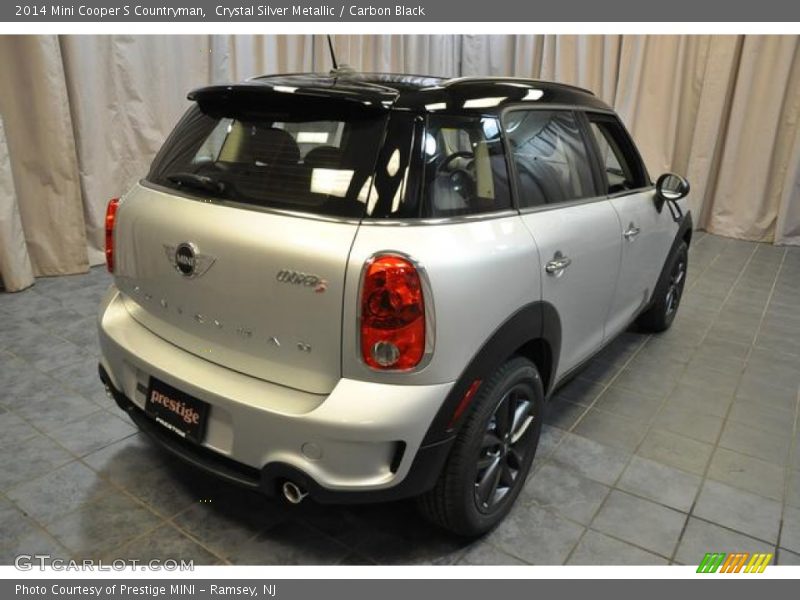 Crystal Silver Metallic / Carbon Black 2014 Mini Cooper S Countryman