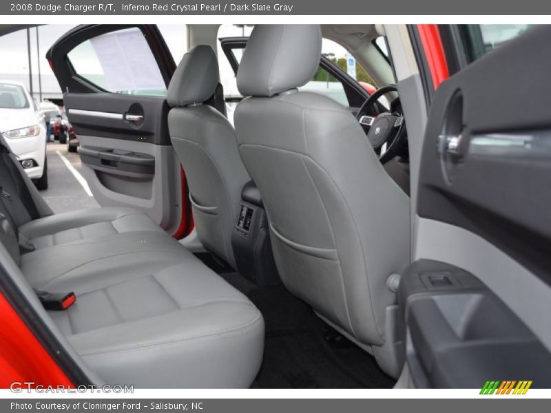 Inferno Red Crystal Pearl / Dark Slate Gray 2008 Dodge Charger R/T
