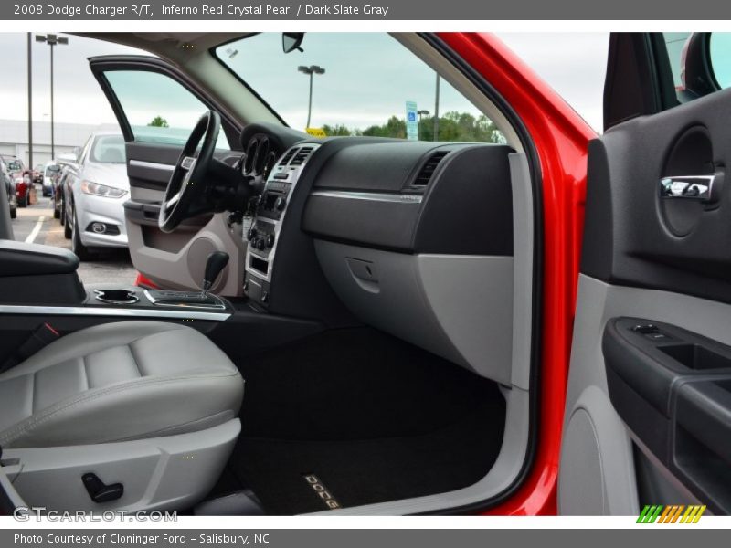 Inferno Red Crystal Pearl / Dark Slate Gray 2008 Dodge Charger R/T