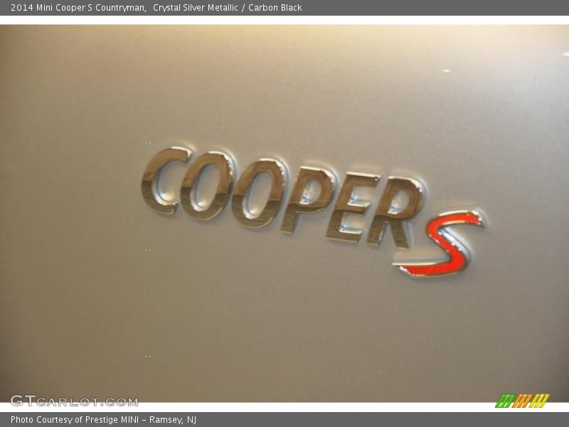 Crystal Silver Metallic / Carbon Black 2014 Mini Cooper S Countryman