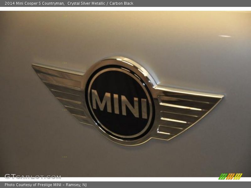 Crystal Silver Metallic / Carbon Black 2014 Mini Cooper S Countryman